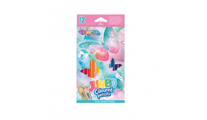 Värvipliiatsid Colorino Jumbo, 12tk