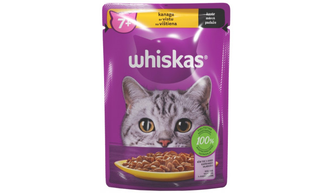 Whiskas 7+ kana 85g märgtoit