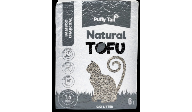 Tofu kassiliiv PUFFY TAIL bambus, 1,5 mm, graanulid, 2,4kg