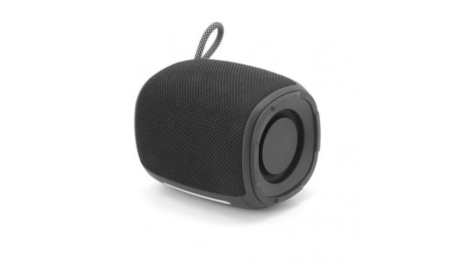 Gembird SPK-BT-LED-03-BK portable/party speaker Black 5 W