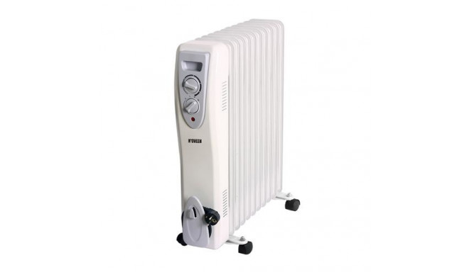 Noveen OH11 electric space heater Indoor White 2500 W Oil electric space heater