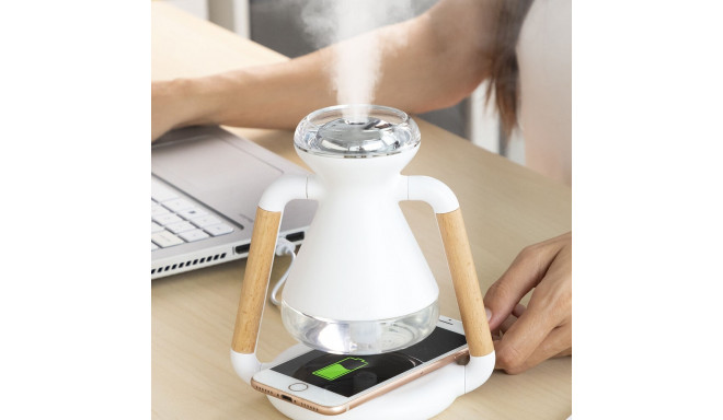 3-in-1 Wireless Charger, Aroma Diffuser and Humidifier Misvolt InnovaGoods