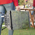 Stainless Steel Foldable Charcoal BBQ ExelQ InnovaGoods