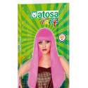 Long Haired Wig 117762 - Pink