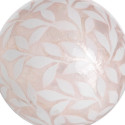 Balls CAPIZ Decoration Pink 10 x 10 x 10 cm (8 Units)