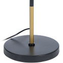 Floor Lamp 30 x 30 x 155 cm Black Golden Metal