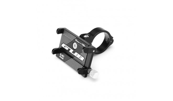 GUB bike holder for mobile phone G81 Aluminium black