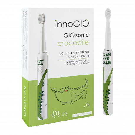 InnoGio GIOsonic Crocodile Sonic toothbrush GIO-460 GIO-460CROCODI
