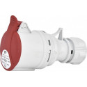 ES 3253 32A. 400V. 3P+N+PE.  LIZDAS IP44