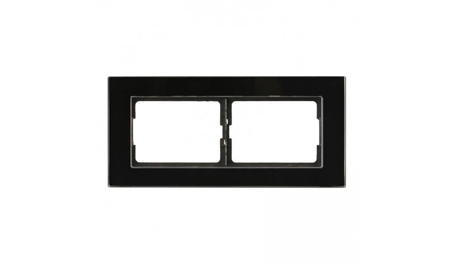 FRAME VILMA XP500 kahepoolne must klaas