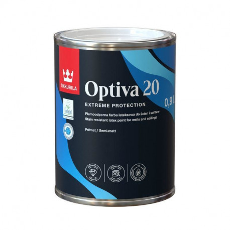 PAINT OPTIVA SEMI MAT 20 BC 0.9L