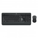 Logitech MK540, US, must - Juhtmevaba klaviatuur + hiir