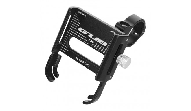 GUB bike holder for mobile phone P30 Aluminium black