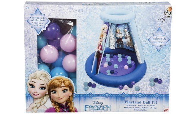 Frozen playland round ball pit with 20 balls