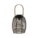 Solārā lampa DKD Home Decor Brūns Melns Bambuss Rotangpalma 22 x 22 x 39 cm