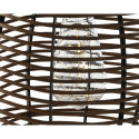 Solārā lampa DKD Home Decor Brūns Melns Bambuss Rotangpalma 22 x 22 x 39 cm
