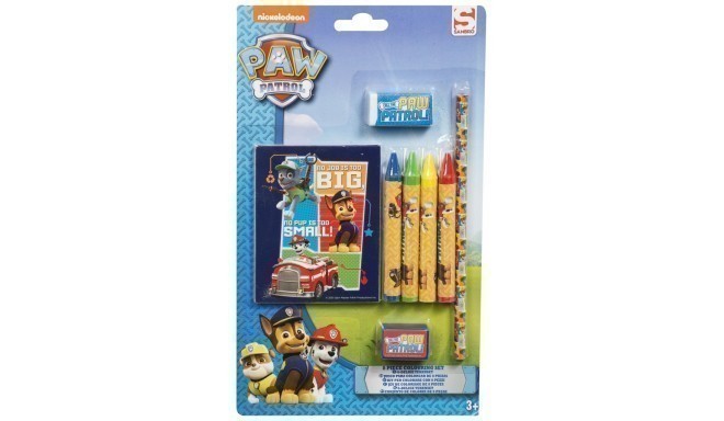 Paw Patrol Colouring Set - 8 pcs