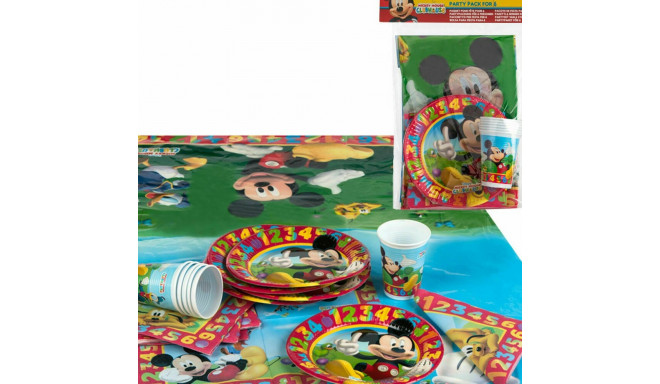 Party supply set Mickey Mouse (6 Units)