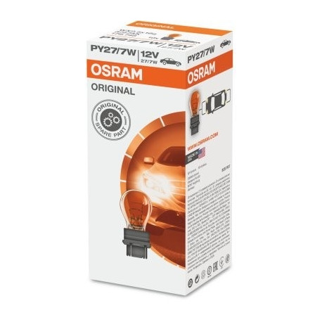 12V PY27/7W 27/7W W2.5x16q kollane
