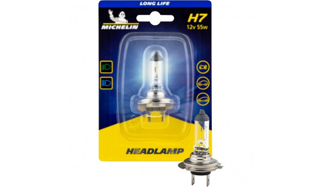 H7 Long life 1tk 12/55W 1500lm, halogen