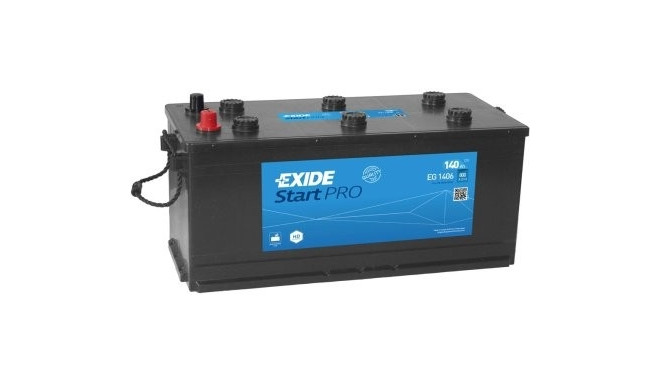 Exide StartPRO 140Ah800A 510x175x225-+