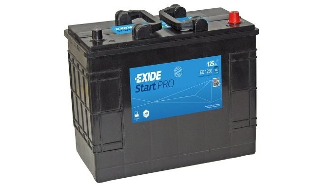 Exide StartPRO 125Ah750A 349x175x290-+