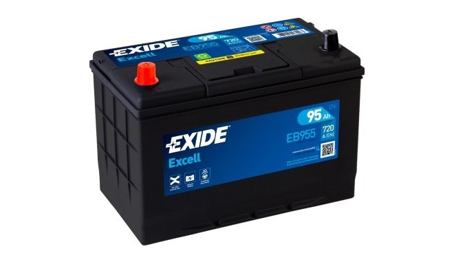 Exide Excell 95Ah 720A 306x173x222+-