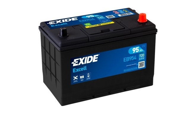 Exide Excell 95Ah 720A 306x173x222-+