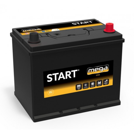 Start Mega 60Ah 450A 230x170x220-+