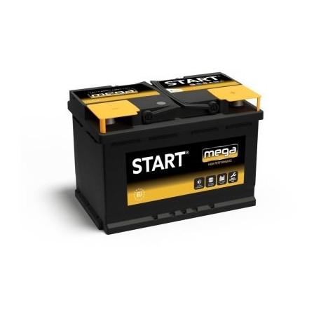 Start Mega 60Ah 540A 242x175x175-+