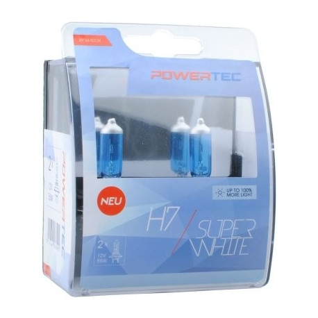 H7 Superwhite, 55W, 2tk, Px26d, +100%