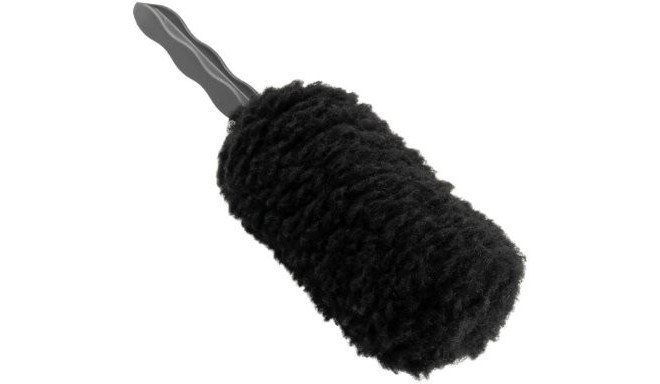 Veljepuhastushari 28cm, otsik villast