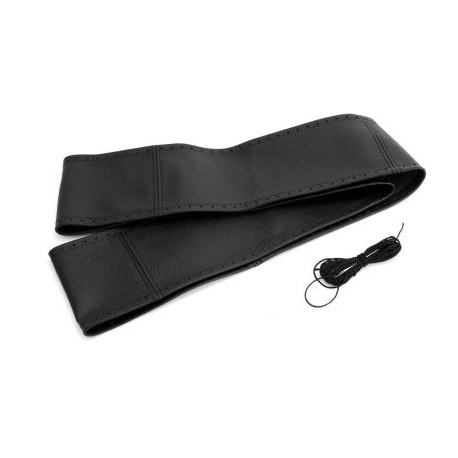 Roolikate Ø37-39cm, naturaalne nahk, must