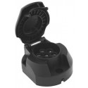 Haagise pistikupesa 7-pin madal 41mm