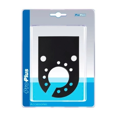 Pistikupesa paigaldusplaat 12x8cm metall