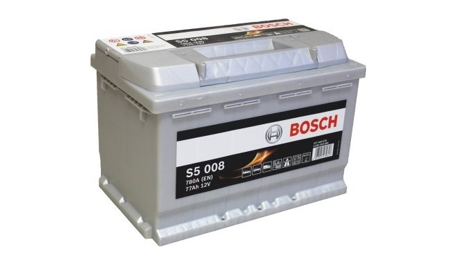 Bosch S5 008 77Ah 780A 278x175x190 -+