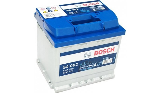 Bosch S4 002 52Ah 470A 207x175x190 -+