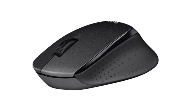 Logitech B330 Silent Plus Wireless Mouse, RF Wireless, 1000 DPI, Black