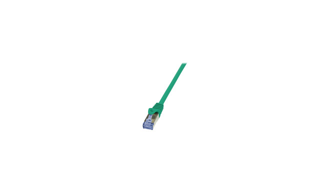 LOGILINK CQ3085S LOGILINK - Patch Cable Cat.6A 10G S/FTP PIMF PrimeLine green 7,5m