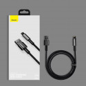 Baseus Tungsten Gold Cable USB to iP 2.4A 1m (black)