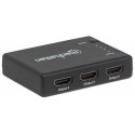 Manhattan 207706 Rozdzielacz Splitter HDMI 1x4, 4K 30Hz, UHD, 3D