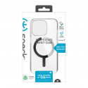 Speck Presidio Perfect-Clear MagSafe - Case for iPhone 15 Pro (Clear / Chrome Finish / Serene Silver