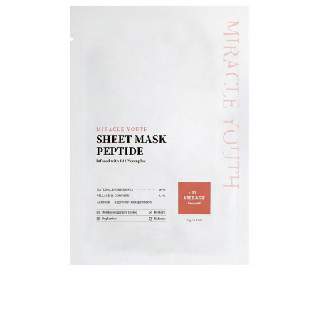 VILLAGE 11 MIRACLE YOUTH sheet mask peptide 23 gr