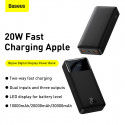 Baseus Bipow PPDML-M01 toitepank 20000mAh | 20W | 2x USB | must