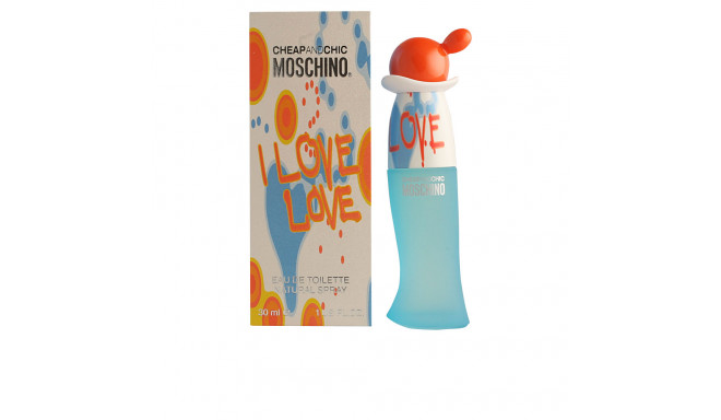 MOSCHINO CHEAP AND CHIC I LOVE LOVE eau de toilette vaporizador 30 ml