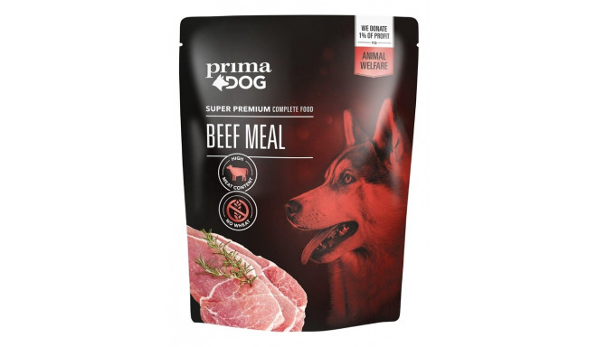 PRIMADOG BEEF MEAL 260 G. POUCH