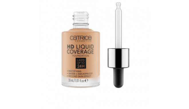 CATRICE HD LIQUID COVERAGE FOUNDATION dura hasta 24h #046-camel beige 30 ml