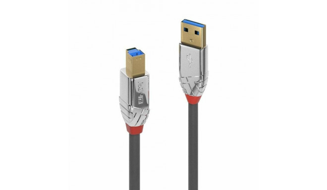 Cable Micro USB LINDY 36663 3 m Black Grey (1 Unit)