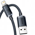 Baseus Crystal kaabel USB to Lightning, 2.4A 1.2m must