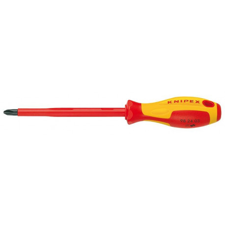 KNIPEX INSULATED SCREWDRIVER PH4 x 200 mm